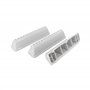 DL-pro Lot de 3 nervures de tambour 240 x 55 x 50 mm pour Bauknecht Whirlpool Ignis 480111104175 Indesit Hotpoint C00310980 - Lo
