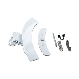 DL-pro Poignée de porte pour AEG Electrolux Ikea 4055137402 132792018/5 1327920185 - En plastique - Pour machine à laver