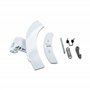 DL-pro Poignée de porte pour AEG Electrolux Ikea 4055137402 132792018/5 1327920185 - En plastique - Pour machine à laver