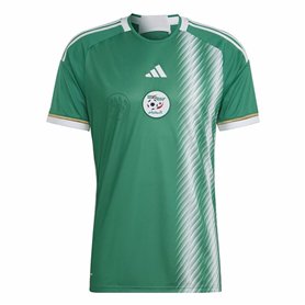 Maillot de Football à Manches Courtes pour Homme Adidas Algeria 22/23 Vert