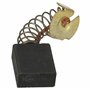vhbw 2x Balais de charbon pour moteur compatible avec Einhell KGSZ 3050, BT-SM 2050, KGSZ 210, KGSZ 2100 tronçonneuse, scie à on