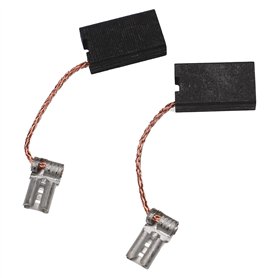 vhbw 2x Balais de charbon pour moteur 5 x 10 x 17mm compatible avec Mafell scie circulaire à guidage KSS 300
