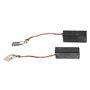 vhbw 2x Balais de charbon pour moteur compatible avec Mafell MKS 85 outil électrique, scie circulaire