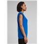 Build Your Brand Femme À Épaules Dénudées pour T-Shirt, Bleu Vif, M EU