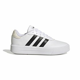 Chaussures de sport pour femme Adidas Court Platform Blanc