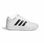 Chaussures de sport pour femme Adidas Court Platform Blanc