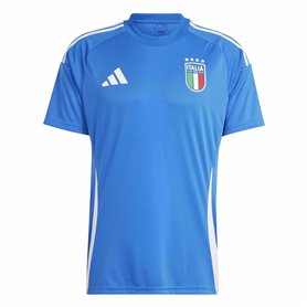Maillot de Football à Manches Courtes pour Homme Adidas Italia 1ª  24 Bleu
