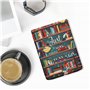 kwmobile Étui Compatible avec Pocketbook InkPad 4 / Color 3 / Color 2 Coque - Étui à Rabat magnétique Tablette eReader Similicui