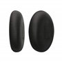 kwmobile 2X Coussinet Compatible avec Jabra Elite 45h Coussinet - Coussinets en Mousse pour Casque Audio - Noir
