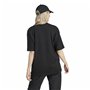 T-shirt à manches courtes femme Adidas Flower Pack Bos Noir