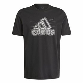 T-shirt à manches courtes homme Adidas Growth Bos Noir