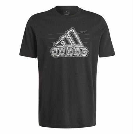 T-shirt à manches courtes homme Adidas Growth Bos Noir