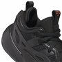 adidas Mixte TRAE Unlimited Chaussures de Basket-Ball, Core Black/Carbon/Solar Red, 48 2/3 EU