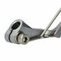 vhbw Pied de biche Droit Compatible avec Duerkopp Adler série Machine à Coudre Industrielle