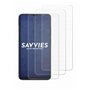 savvies Protection Ecran pour Blackview Wave 8 (6 Pièces) - Film Protection Ultra Clair