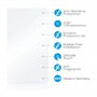 upscreen Protection Ecran Antibactérien pour Iiyama ProLite XUB2492HSU Film Protecteur, Anti-Rayures
