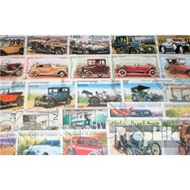 Motives 50 Divers Oldtimer Voitures Timbres (Timbres pour Les collectionneurs) Voitures/trafic Routier