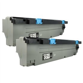 vhbw 2X Bac de récupération de Toner usagé Compatible avec Develop ineo+ 750 i imprimante Laser