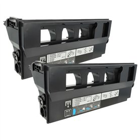 vhbw 2X Bac de récupération de Toner usagé Compatible avec Muratec MFX C2828 imprimante Laser