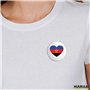 Huuraa badge Drapeau de la fierté LGBTQ Pi-Polyamour Taille de la broche cadeau 59 mm Drapeau de la fierté LGBTQ Pi-Polyamour ac