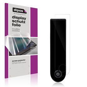 dipos I 4x Protection ecrán compatible avec Xiaomi Scooter 5 Pro Films de protection d'écran transparent