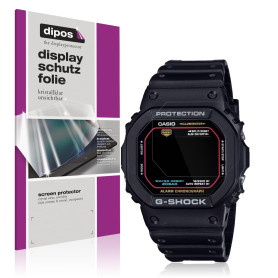 dipos I 6x Protection ecrán compatible avec Casio G-Shock DW-5600RL-1 Films de protection d'écran transparent