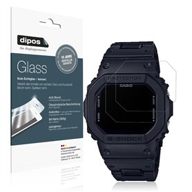 dipos I 2x Protection ecrán mat compatible avec Casio G-Shock GW-B5600BC-1B Verre souple Film Protecteur 9H