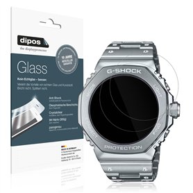 dipos I 2x Protection ecrán compatible avec Casio G-Shock GM-B2100D Verre souple Film Protecteur 9H