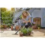 Gardena aspirateur à main d’extérieur EasyClean Li + station de charge murale : aspirateur sur batterie pour particules humides 