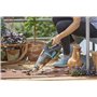 Gardena aspirateur à main d’extérieur EasyClean Li + station de charge murale : aspirateur sur batterie pour particules humides 