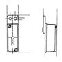 HELLA 2XS 005 020-011 Feu d'encombrement - 12/24V - Montage en saillie - Couleur du voyant: limpide/rouge - Montage en saillie l