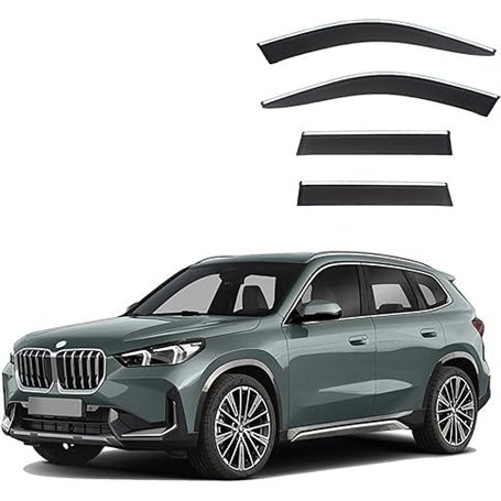 LJCXZS Deflecteur Vitre Voiture pour BMW X1 U11 2023 2024