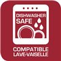 Tefal K3102512 - Masterseal Micro - Boîte spécial micro-ondes - Plastique - Rouge - 1.2 L