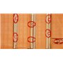 Lot de 50 ressorts à rainure fixe, clip de fixation pour tubes et câbles