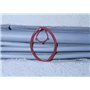 Lot de 50 ressorts à rainure fixe, clip de fixation pour tubes et câbles
