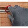 Lot de 50 ressorts à rainure fixe, clip de fixation pour tubes et câbles