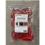 Lot de 50 ressorts à rainure fixe, clip de fixation pour tubes et câbles
