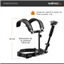 Walimex Pro 20641 Trépied d'épaule pour stabiliser vidéos/photos