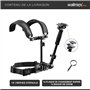 Walimex Pro 20641 Trépied d'épaule pour stabiliser vidéos/photos