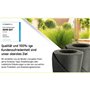 DeRiTex 150g/m² Qualité-Toile Anti-Mauvaises Herbes 25m² (1 m x 25 m)