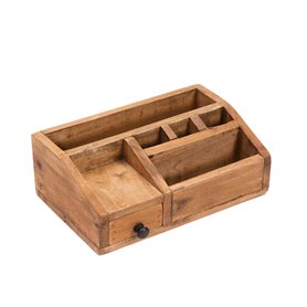 CREEDWOOD Organiseur DE Bureau Study | Bois dacajou