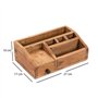 Compartiments et tiroir | Organiseur de Table