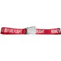 Skybelt Ceinture d'avion REMOVE BEFORE FLIGHT - Rouge