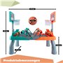 all Kids United® Shoot Basketball Jeu de Table Baby-Foot, Saisir & Lancer Les paniers, Kicker Jeu de Table, Jeu de Voyage pour E