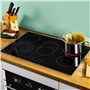 7 kW / 5 zones de cuisson / 9 niveaux de puissance / Triple et zone de cuisson / CH77