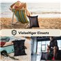 POWRX Sac à linge de voyage - Sac à linge étanche - Espace de rangement pour vêtements sales, couches en tissu, maillots de bain