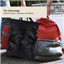 POWRX Sac à linge de voyage - Sac à linge étanche - Espace de rangement pour vêtements sales, couches en tissu, maillots de bain