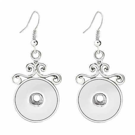 ANDANTE Chunk Boucles D’Oreilles pour Chunks Boutons-Pression Boutons-Pression