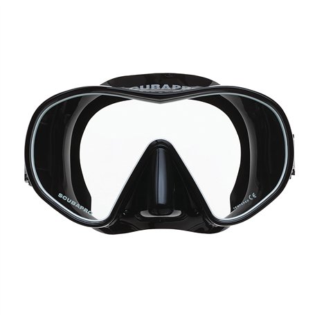 Scubapro Masque Solo Blanc Jupe Noire Kit de détendeur pour plongée en Eau Froide Unisex-Adult