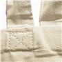 Lot de 5 sacs en tissu non imprimé teinté pour enfants–peinture, broderie, collage – 22 x 27 cm – 100% coton – 2 anses courtes -